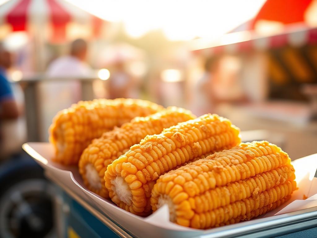 Fried Corn on the Cob