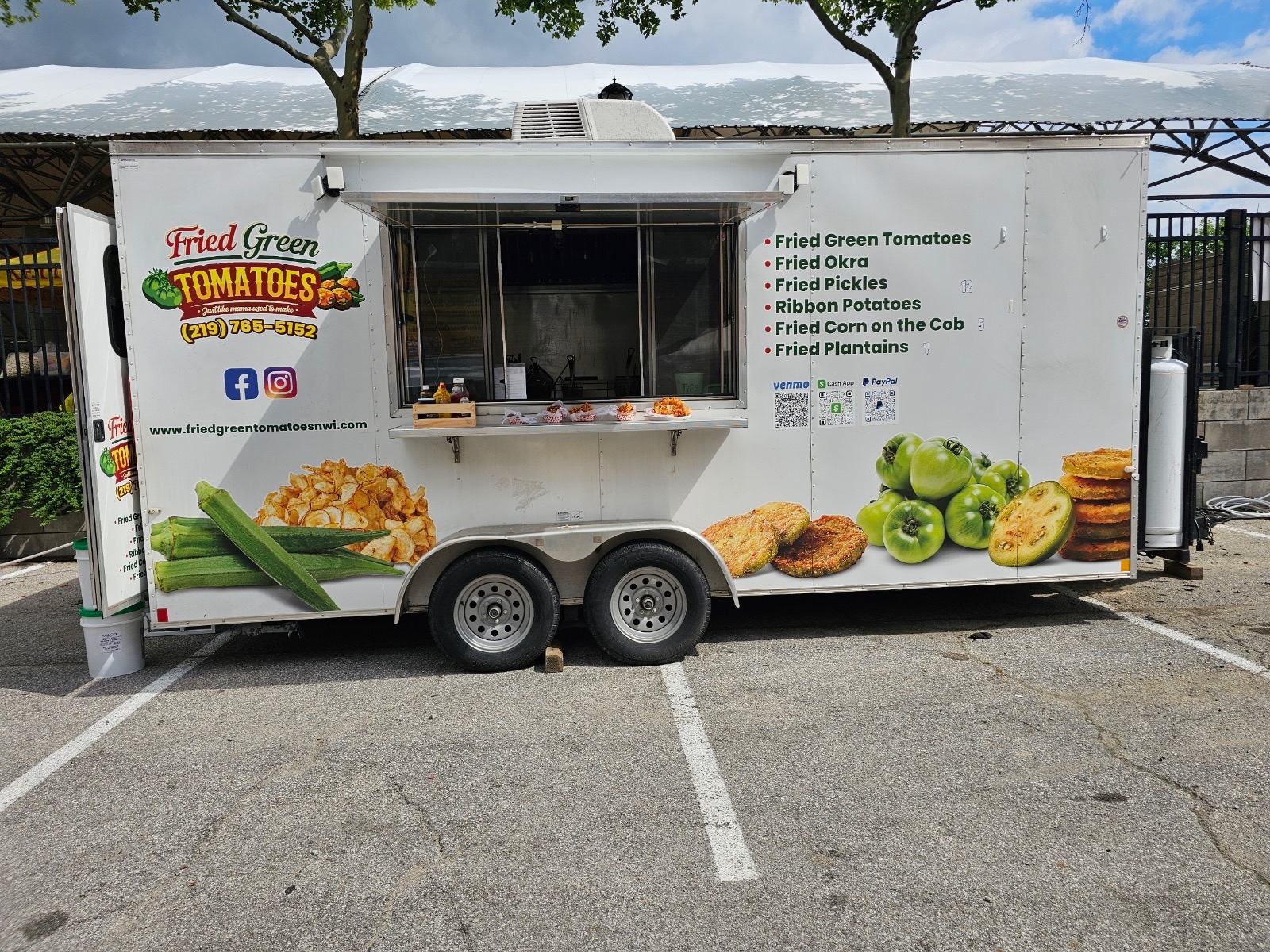 Fried Green Tomatoes food trailer